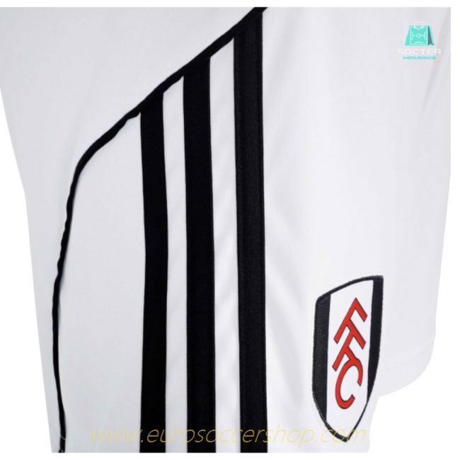 2025-2026 Fulham Home Shorts (White) - Kids
