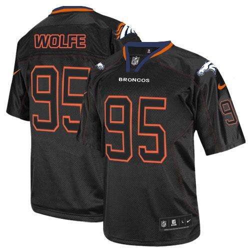 Authentic None #None Black Lights Out Elite NFL Jersey replica