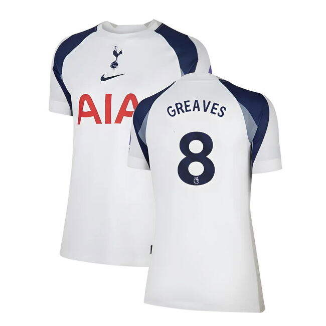 Tottenham Home Football Shirt 2025-20 - Greaves 8 M Women S