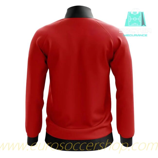 Milan Concept Football Track Jacket (Red)