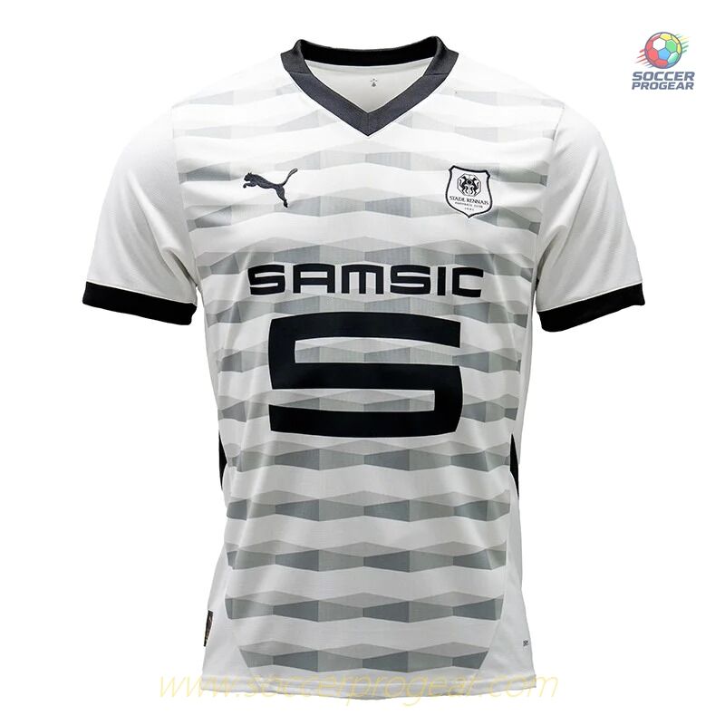 Stade Rennais Away Soccer Team Shirt 2024-2025 Season