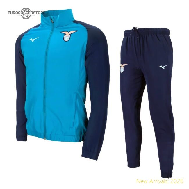 Luxury 2024-2025 Ss Lazio Travel Training Tracksuit (celestial)