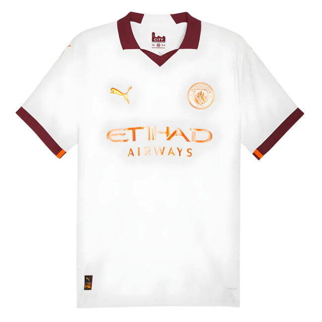 2023-2024 Man City Authentic Away Shirt