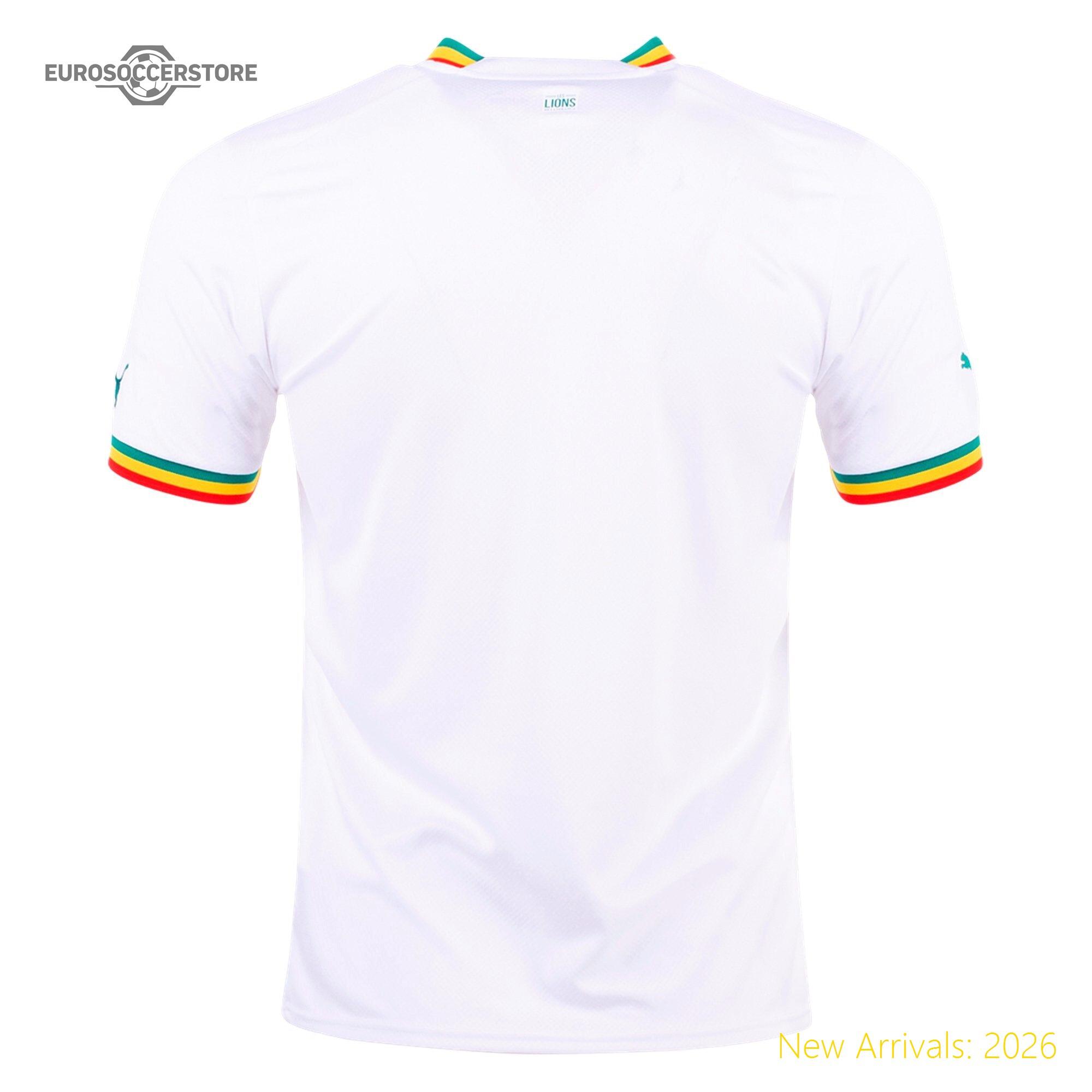 Classic Design Professional Men Sen Soccer Star Home Jersey 2022