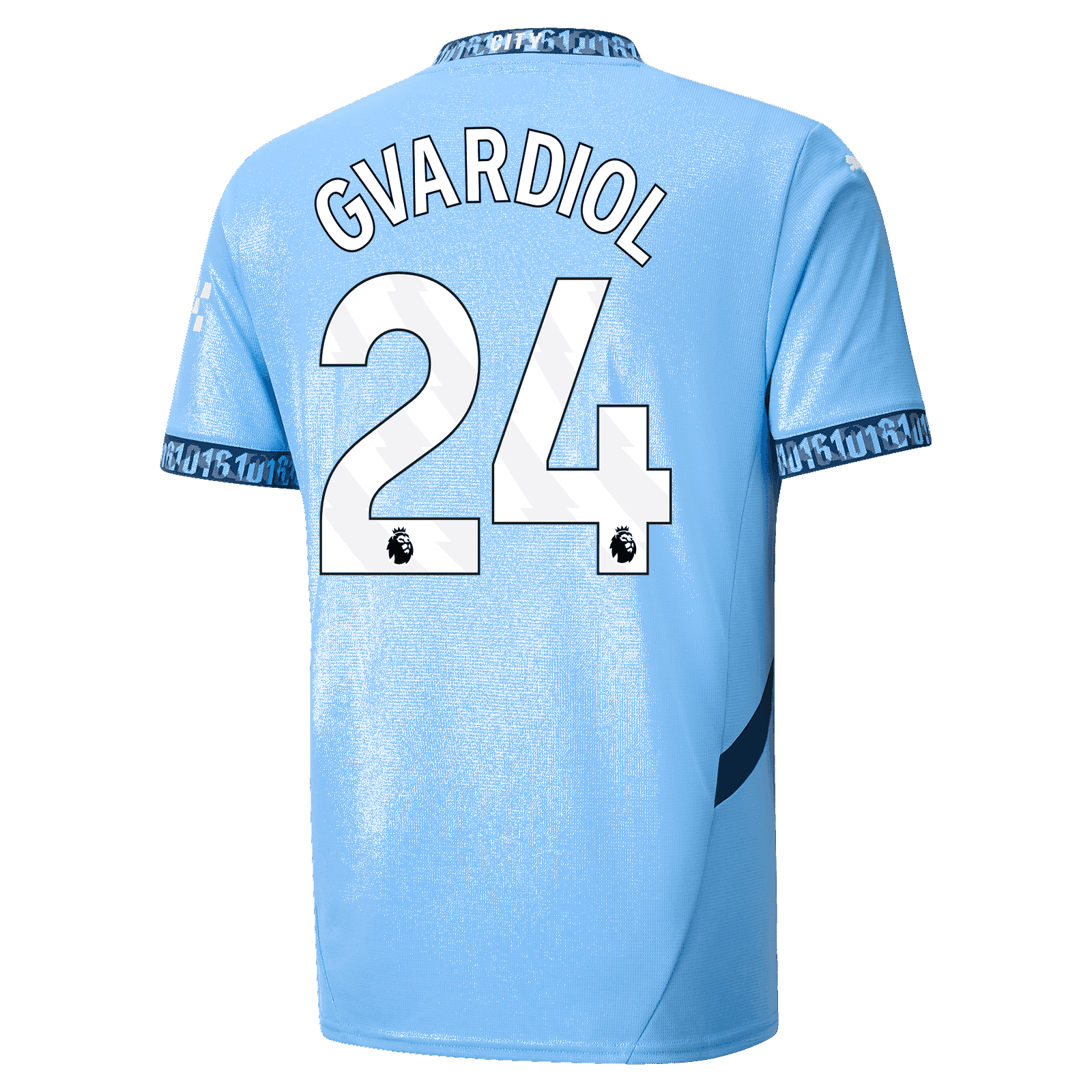 Joško Gvardiol's 24-25 Season Home Jersey for Manchester City