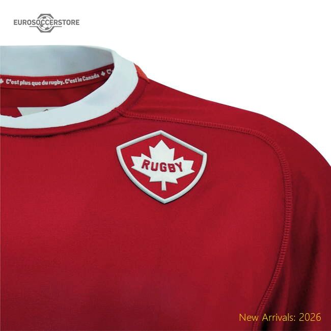 Canada Rugby 20252026 Home Jersey  Pro Breathable Sleek