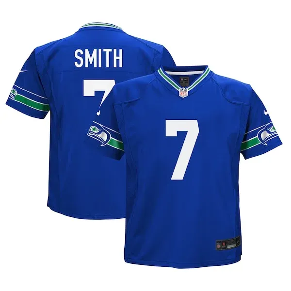 Top-Grade SEA Seahawks Game Jersey - Royal | NFL Fan Apparel