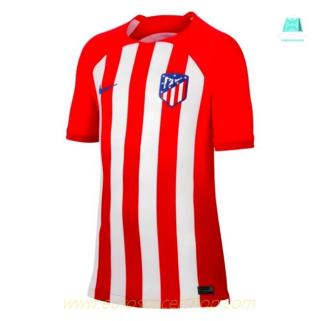 2023-2024 Atletico Madrid Home Shirt (Kids) (Griezmann 7)