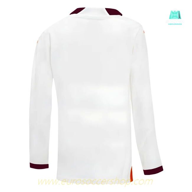 2023-2024 Man City Long Sleeve Away Shirt (Kids)