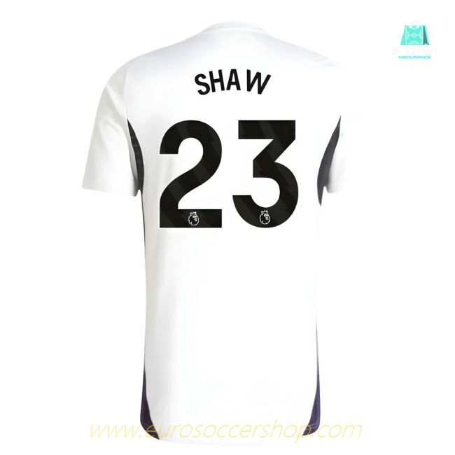 2025-2026 Man Utd Training Jersey (White) (Shaw 23)
