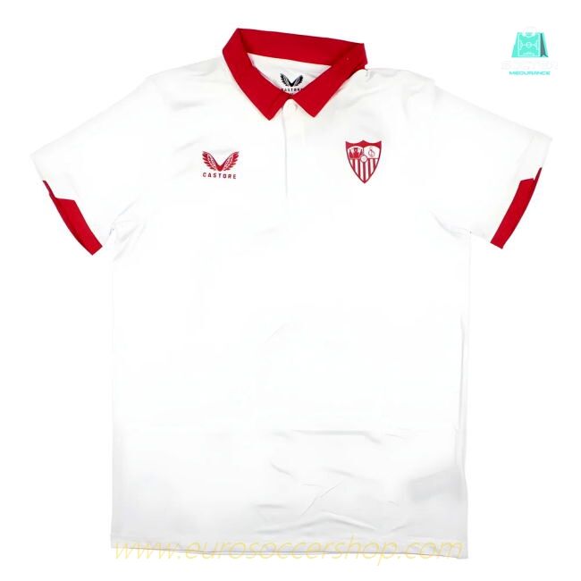2023-2024 Sevilla Travel Polo Shirt (White)