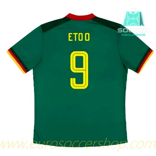 2022-2023 Cameroon FIFA Approved Home Kit (ETO O 9)