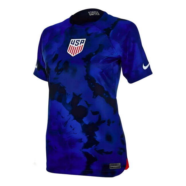Womens Top Quality USA 2022-2023 Away Strip