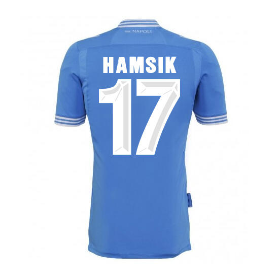 13-14 Napoli 17 Hamsik Home Jersey Shirt - Official Replica 2191