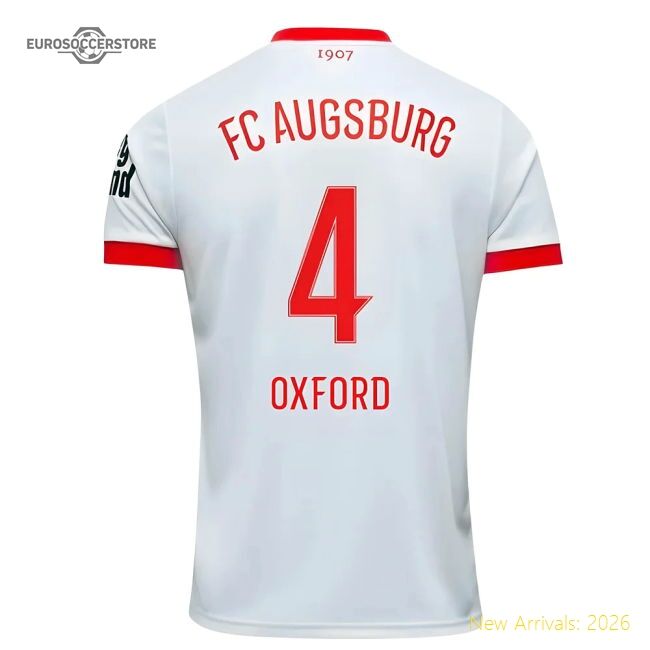 Performance 2025-2026 Fc Augsburg Home Shirt (Oxford 4)