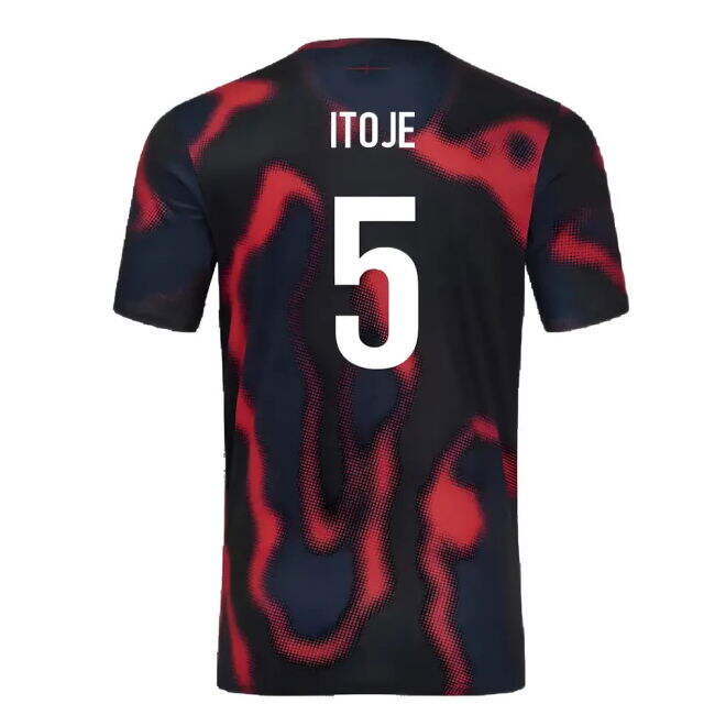 Kids Latest Performance England Home Soccer Jersey (Itoje 5)