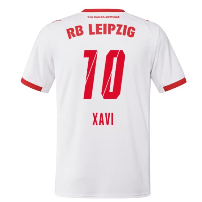 Red Bull Leipzig Official 2025-2026 Home Shirt (Xavi 10)