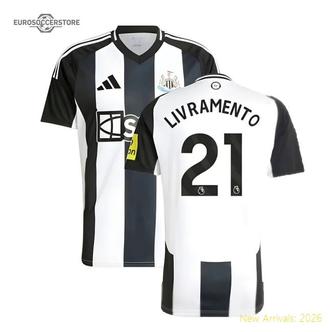 Premium 2024-2025 Newcastle Home Shirt (livramento 21) - Premium