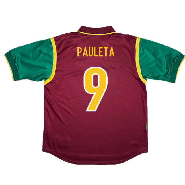 Cost-effective Portugal 1998-1999 Home Shirt (Excellent) (PAULETA 9) From China