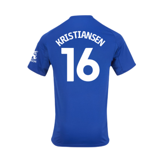 Replica Leicester Leicester City Home Shirt Kids Kristiansen #16 D...