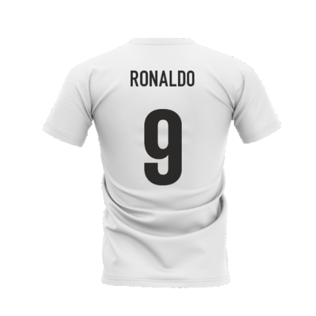 Soccer Ronaldo R9 Legend T-Shirt (White) (Ronaldo 9) Football
