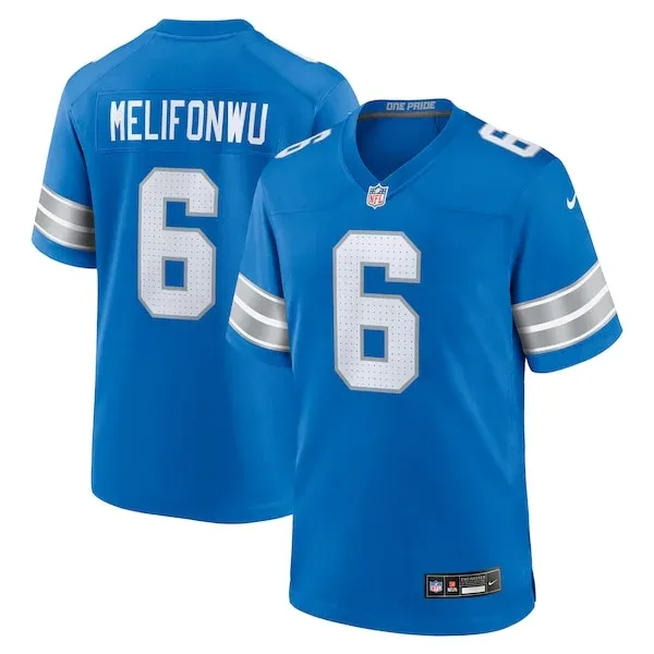 None Game NFL Jersey - Blue | Performance Football Apparel | NFL Footb