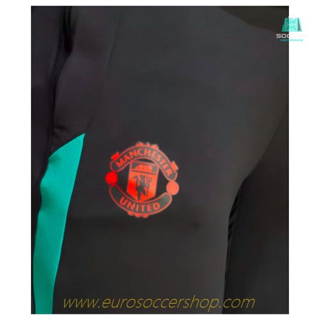 2023-2024 Man Utd Training Pants (Black)