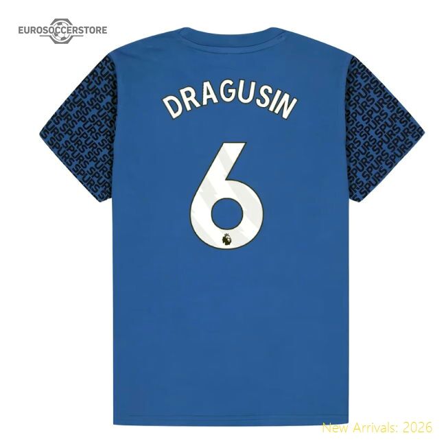 Spurs Hotspur Graphic T-shirt (blue) - Kids (dragusin 6)