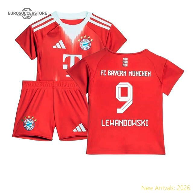 2025-2026 Bayern Munich Home Baby Kit (lewandowski 9) - Collectors Item