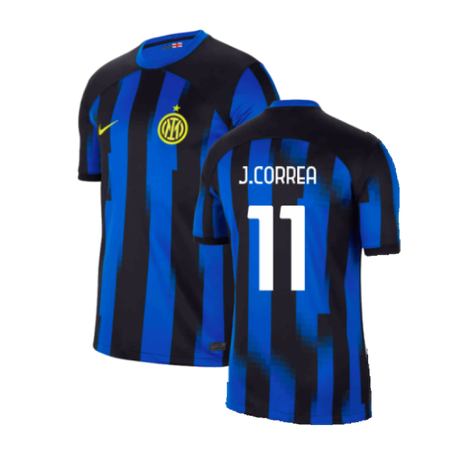 Inter Home Official Licensed Shirt (SB) (Excellent) Stretch Fabric