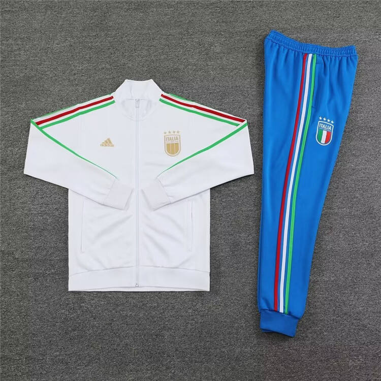 Premium 2024 Italy Jacket Suit - White - Official Replica 6487