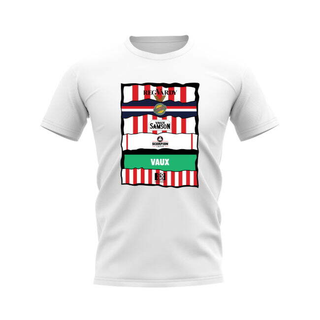 Sunderland Shirt Sponsor History T-shirt (White)