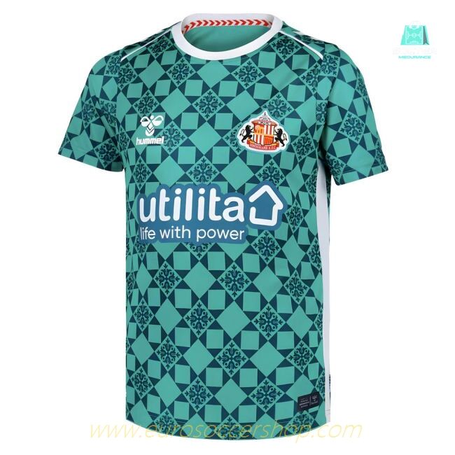 2025-2026 Sunderland Goalkeeper Shirt (Green) - Kids