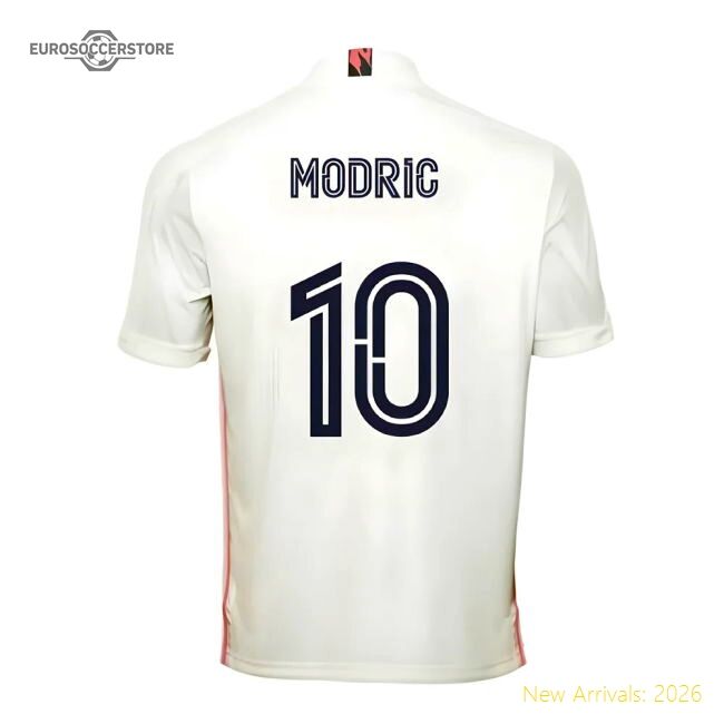 Excellent 2020-2021 Real Madrid Adidas Home Football Shirt (modric 10)
