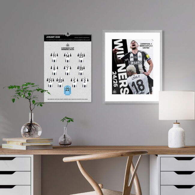 Newcastle United FC Deluxe Calendar 2026
