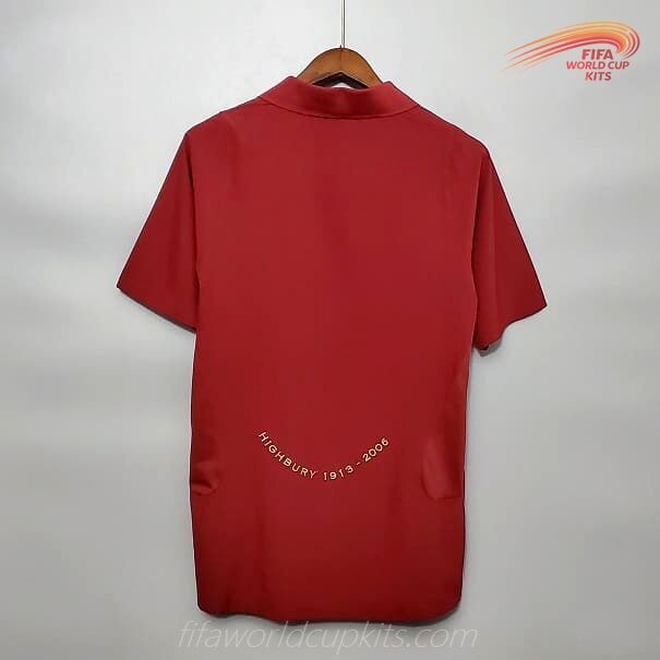 Arsenal 05 to 06 Home Game Soccer Jersey