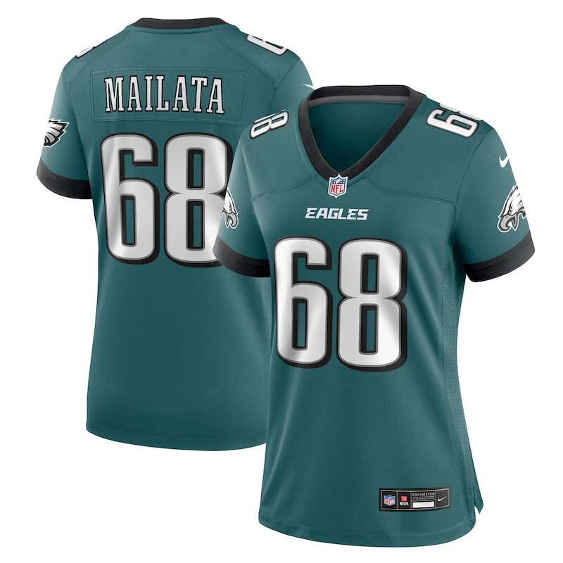 None Jordan Mailata Philadelphia Eagles Budget-Friendly Replica Jersey