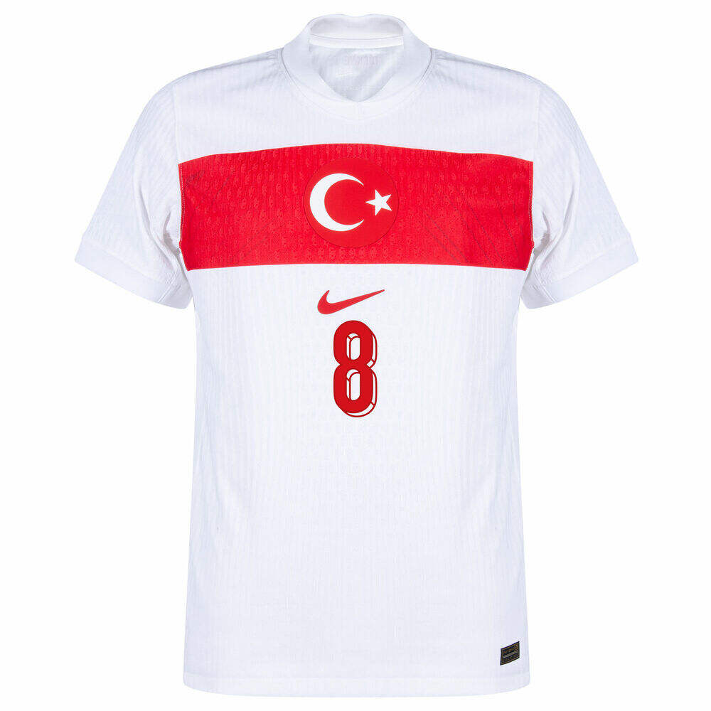 Türkiye Home Soccer Shirt 2024-2025 Edition Season Arda Guler