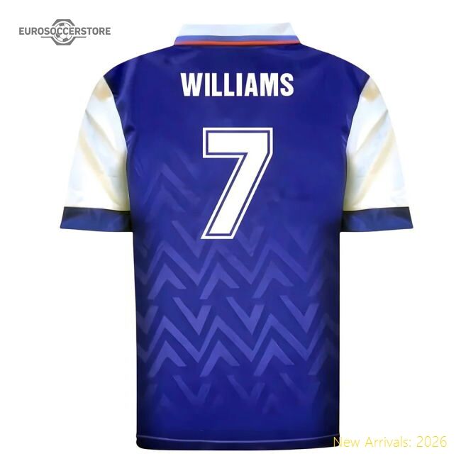 1992-1994 Ipswich Town Umbro Retro Shirt (williams 7) - Official Edition