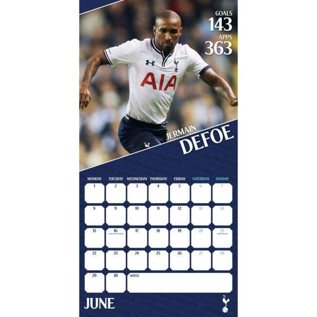 Calendar 2026 Genuine Copy Tottenham Home Supporter Kit for Adults