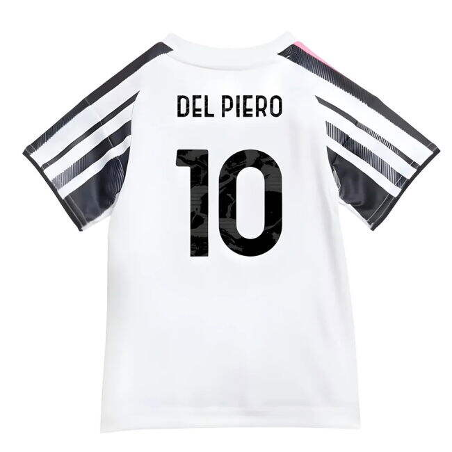 2025-2026 Juventus Baby Home Kit (Baby) (Del Piero 10) Antibacterial