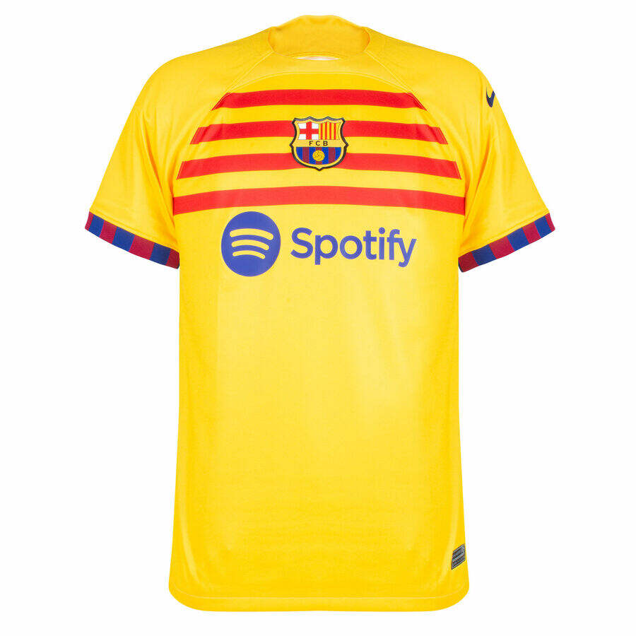 Barca Fourth 2024/25 Collection Lamine Yamal Children Soccer Football Shirt