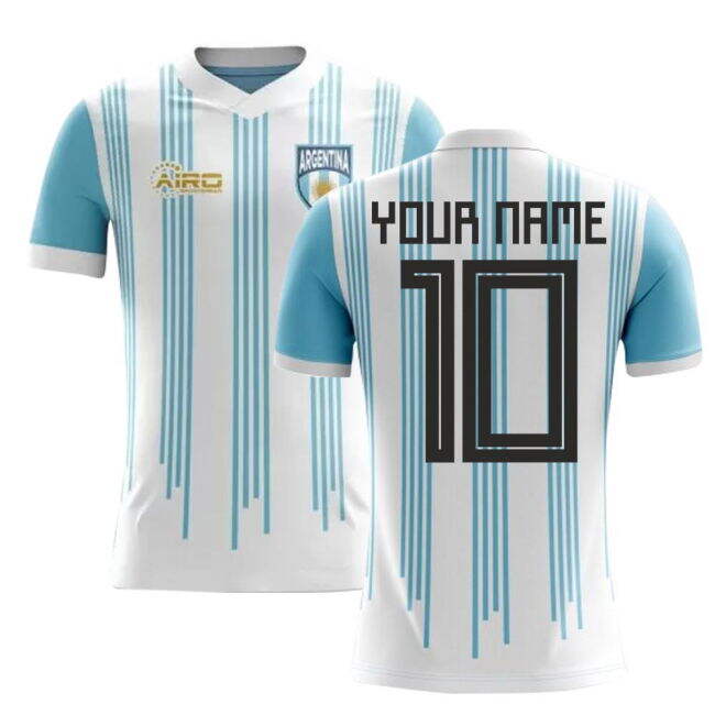 Match Worn Style Argentina Elite Design Home Pro Level Shirt (Kids)