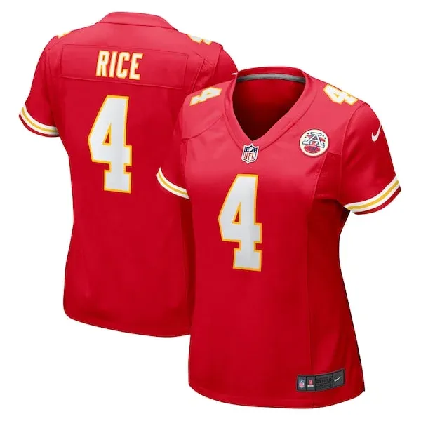 Kansas City Chiefs Game Football Jersey - Red  | authentic jersey