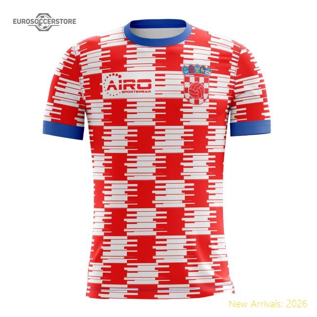 Elite Croatia 2025-2026 Home Jersey - Movement Timeless