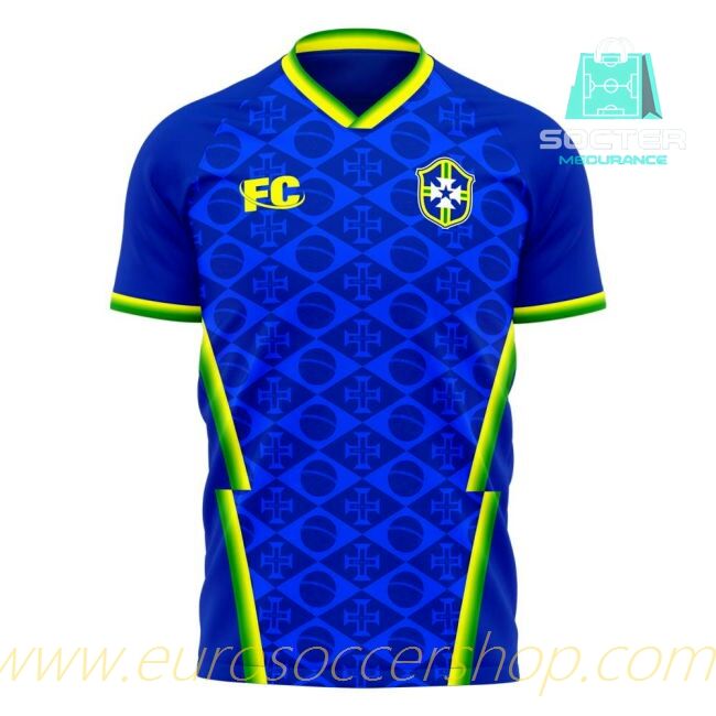 2021-2022 Player Version Brazil NT Away Libero (PELE 10)