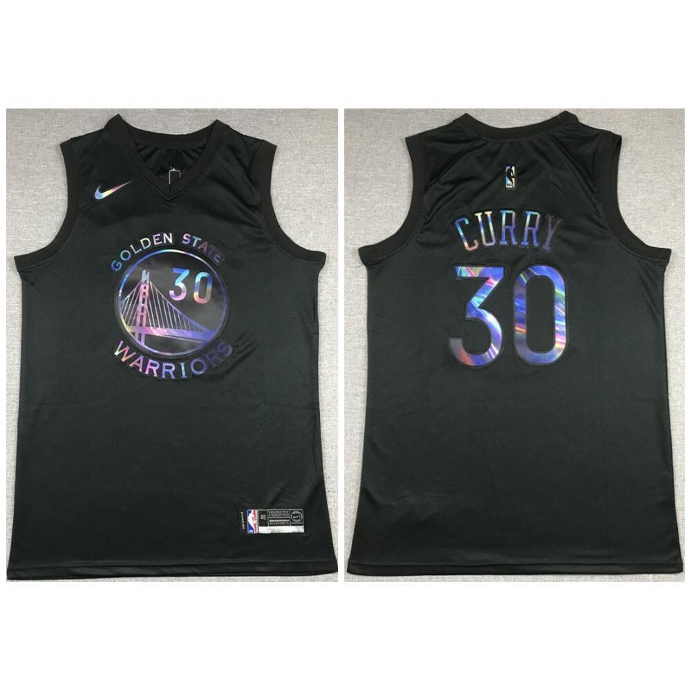 Limited Edition Golden State Warriors Stephen Curry30 Jersey - Black