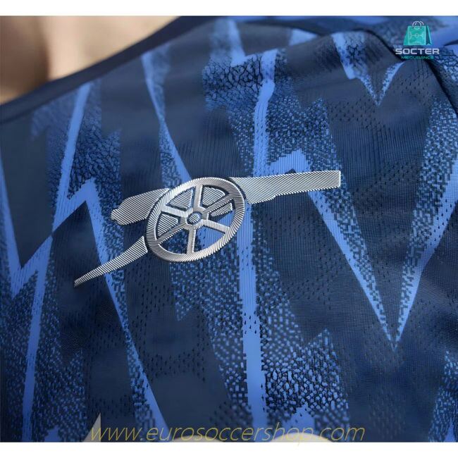 2025-2026 Arsenal Authentic Long Sleeve Away Shirt