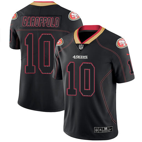 NFL None #None Black Lights Out Limited Jersey high-quality