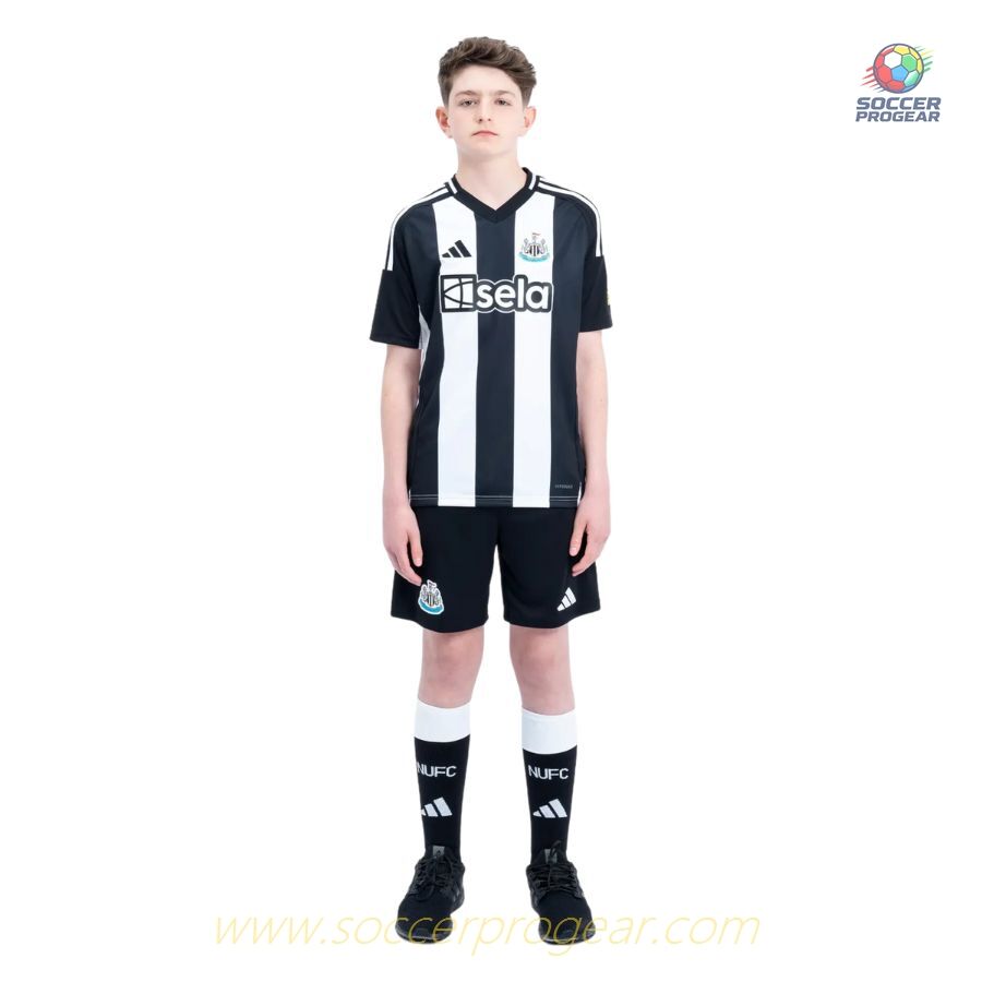 Newcastle Children's Edition Home Football Shirt Football Jersey 2024-2025 Season